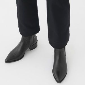 Black Marja Leather Boots by Vagabond